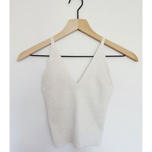 ANGL Knit White Cami